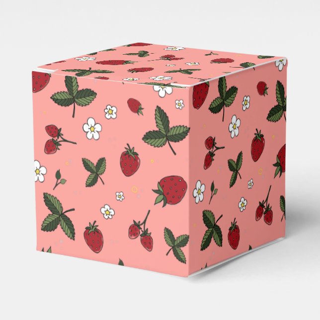 Ballotins Boîte de faveur de fête pour anniversaire Mariage  (Verso)