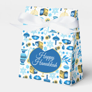 Ballotins Boîte de faveur de Hanukkah heureux