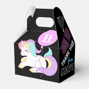Ballotins Boîte de Faveur de la fête Unicorn mignonne Pers