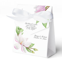 Boîte de Faveur de Mariage Chrétien