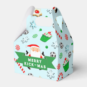 Ballotins Boîte de faveur de Noël de football