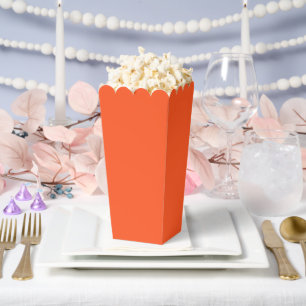 Ballotins Boîte de faveur de pop-corn Lava Carotte