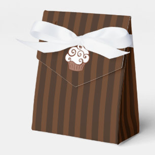 Ballotins Boîte de faveur de rayures de chocolat