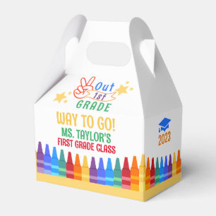 Ballotins Boîte de faveur de remise de diplôme pour enfants 