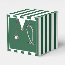 Boîte de faveur de remise des diplômes d'infirmièr