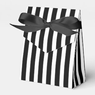 Ballotins Boîte de faveur noir et blanc