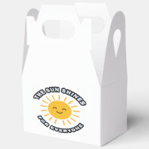 Boîte de faveur Petit Soleil