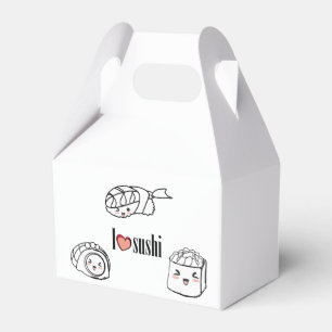 Ballotins Boîte de faveur - sushi d'amour d'I