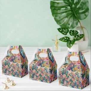 Ballotins Boîte de Faveurs Florales Vibrantes