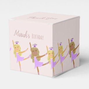 Ballotins Boîte de Faveurs Rose pour l'Anniversaire de la Fi