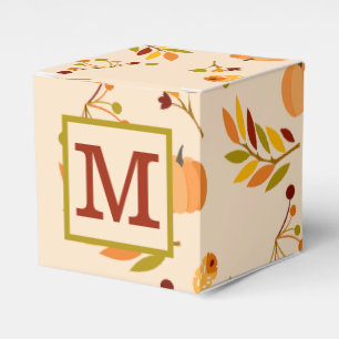 Ballotins Boîte de favoris d'automne personnalisée