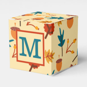 Ballotins Boîte de favoris d'automne personnalisée