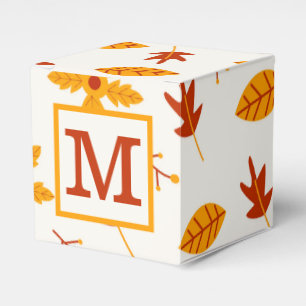 Ballotins Boîte de favoris d'automne personnalisée