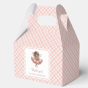 Ballotins Boîte de Fête de Naissance de Fille de Fée Mignonn
