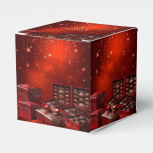 Ballotins Boîte de Fêtes de Noël en Bonbons au Chocolat