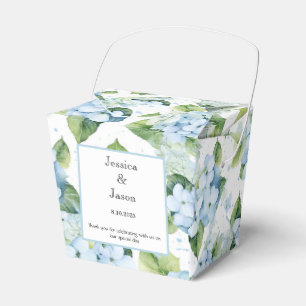 Ballotins Boîte de friandises à motif d'hortensia pour fête