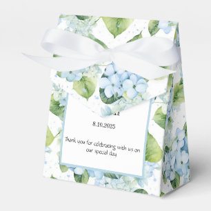 Ballotins Boîte de friandises à motif d'hortensia pour fête