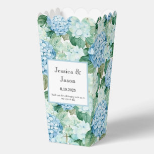 Ballotins Boîte de friandises à motif d'hortensia pour fête