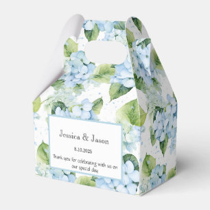 Ballotins Boîte de friandises à motif d'hortensia pour fête