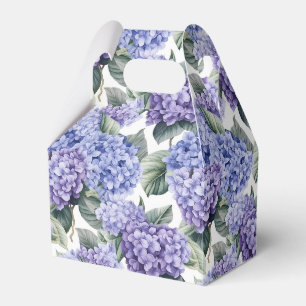 Ballotins Boîte de friandises à motif d'hortensia pour fête
