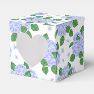 Ballotins Boîte de friandises à motif d'hortensia pour fête