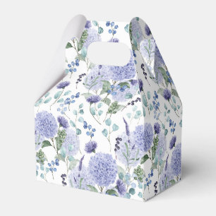 Ballotins Boîte de friandises à motif d'hortensia pour fête