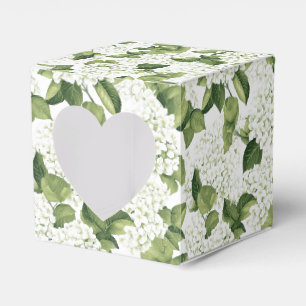 Ballotins Boîte de friandises à motif d'hortensia pour fête