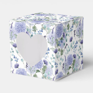 Ballotins Boîte de friandises à motif d'hortensia pour fête