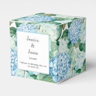Ballotins Boîte de friandises à motif d'hortensia pour fête