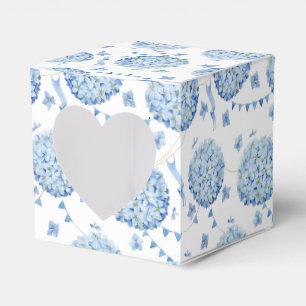 Ballotins Boîte de friandises à motif d'hortensia pour fête