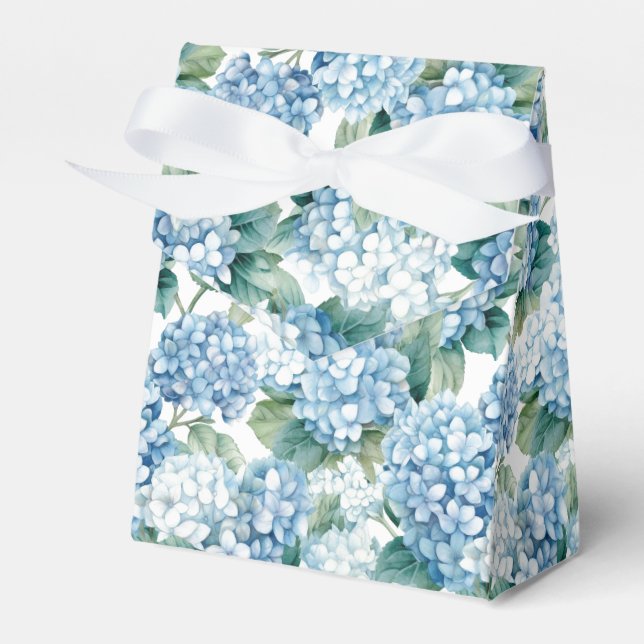 Ballotins Boîte de friandises à thème Hydrangea pour fête (Verso)