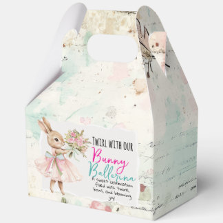 Ballotins Boîte de friandises Ballerine Lapin