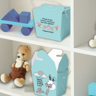 Ballotins Boîte de friandises de Pâques rétro Bunny Flower P