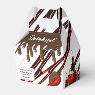 Ballotins Boîte de friandises délicieuses pour cadeaux de fê