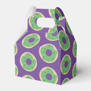 Ballotins Boîte de friandises pour fête : Donuts glacés avec