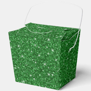 Ballotins Boîte de friandises pour fête scintillante