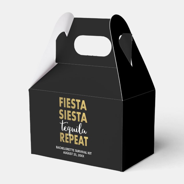 Ballotins Boîte de kit de survie à répétition Fiesta Siesta  (Verso)