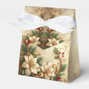 Ballotins Boîte de Noël Fleurs Cadeau de Fêtes