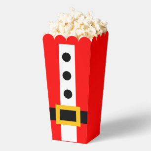 Ballotins Boîte de popcorn en forme de ceinture de Santa