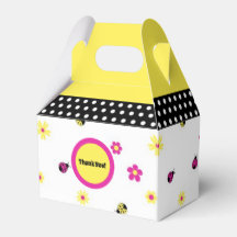 Boîte de préférence de la fête de Little Ladybugs