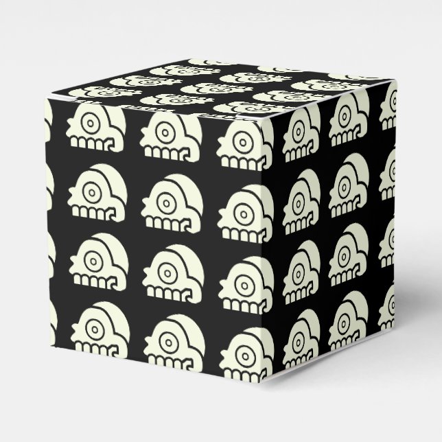 Ballotins Boîte de préférence de la partie crâne Aztec (Verso)
