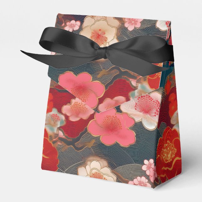Ballotins boîte de préférence du parti motif japonais (Verso)
