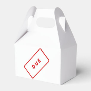 Ballotins Boîte de tampon d'affaires en attente