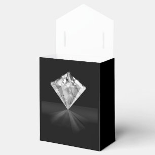 Ballotins Boîte de tente de diamant avec le ruban