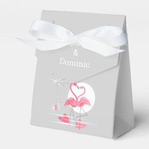 Ballotins Boîte de tente de noms et de date d'amour de flama