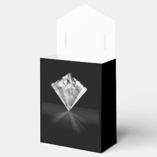 Ballotins Boîte de tente en diamant avec ruban