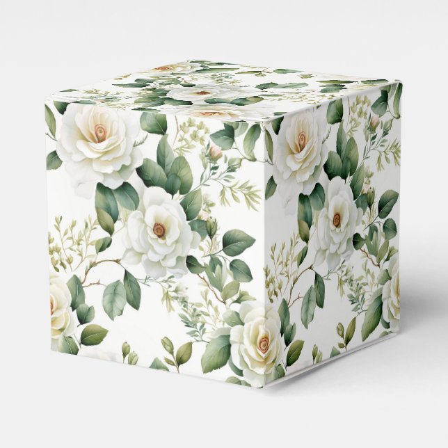 Ballotins Boîte de traitement Fleur Favor (Verso)