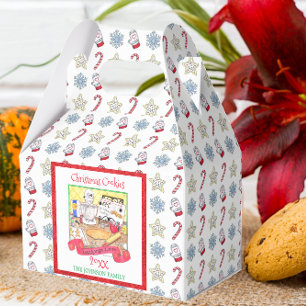 Ballotins Boîte personnalisée par échange à biscuit de N