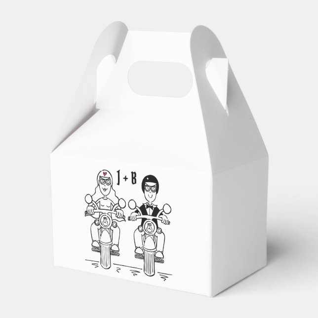 Ballotins Boîte préférée pour moto moto personnalisée (Verso)