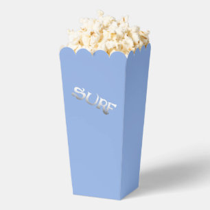 Ballotins Boîtes à pop-corn bleu surf